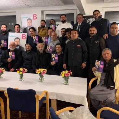 Vælgermøde med PTI og Zohair Ali