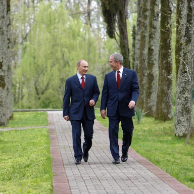 Putin og Bush