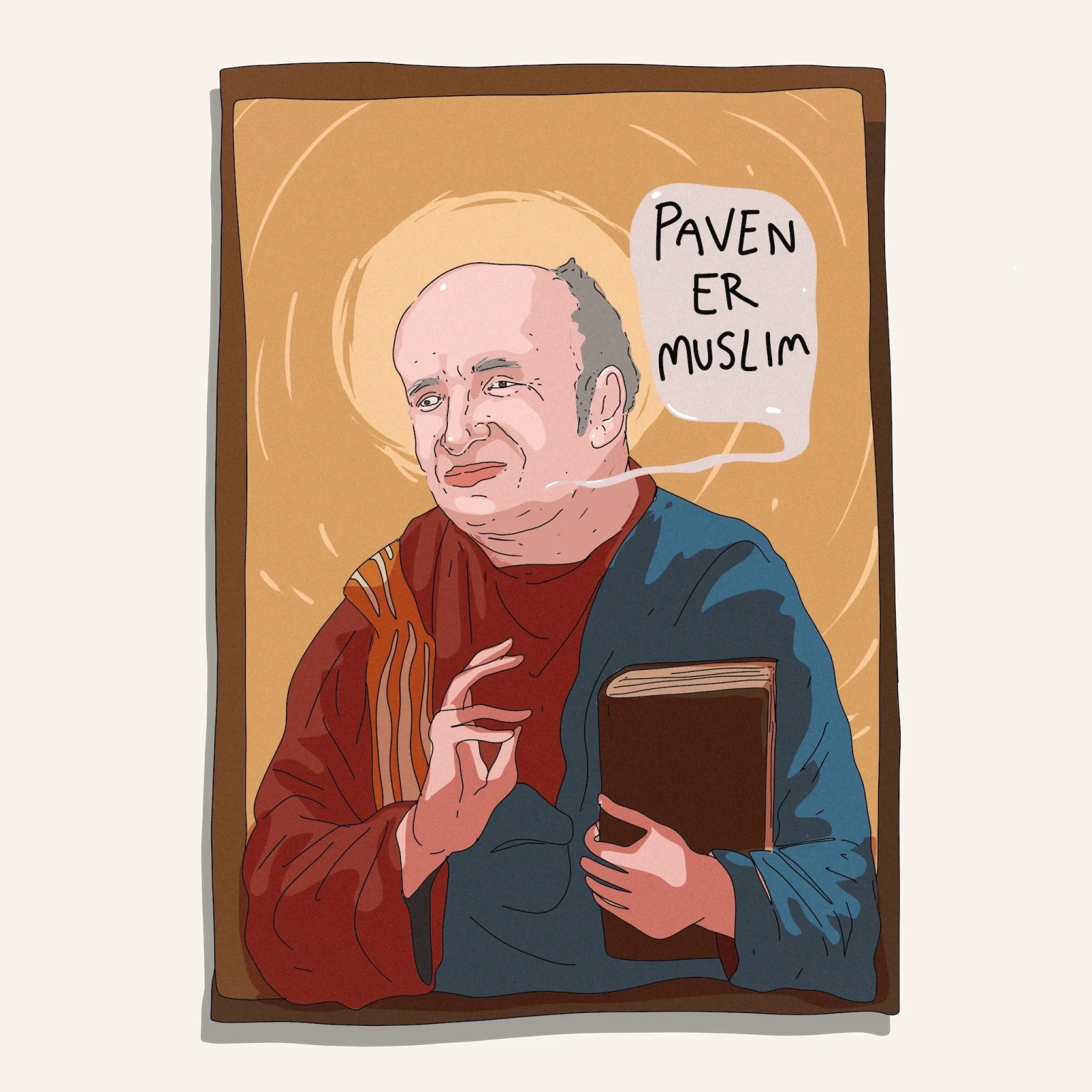 Søren Toft-Jensen som Pave