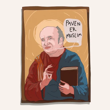 Søren Toft-Jensen som Pave