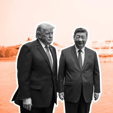 Xi Jinping og Trump