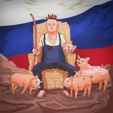 Malthe illustration af Svinebaron